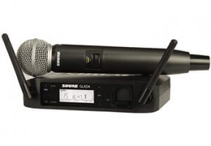Shure GLX SM58 Radio Microphone Hire