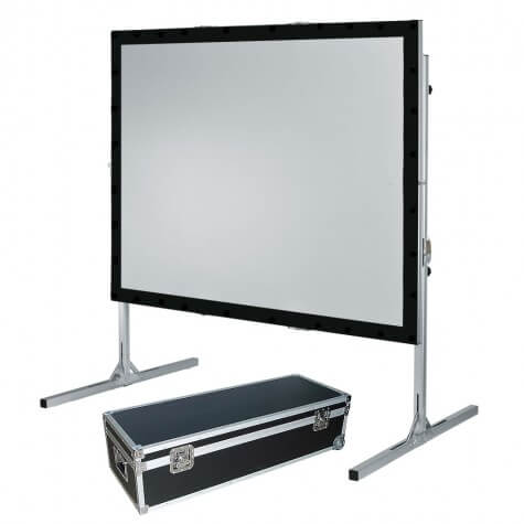 120" 8x6ft Fast Fold Projection Screen Front & Rear Hire London & Surrey - Fusion Sound & Light