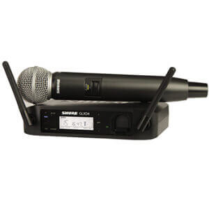Shure GLX SM58 Microphone Hire London & Surrey