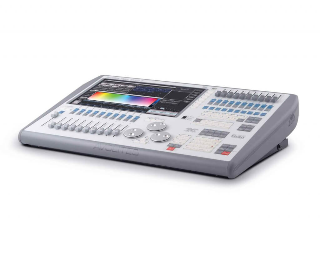 The Tiger Touch II console which is available for hire at fusion light and sound. We hire out to London & Surrey area.